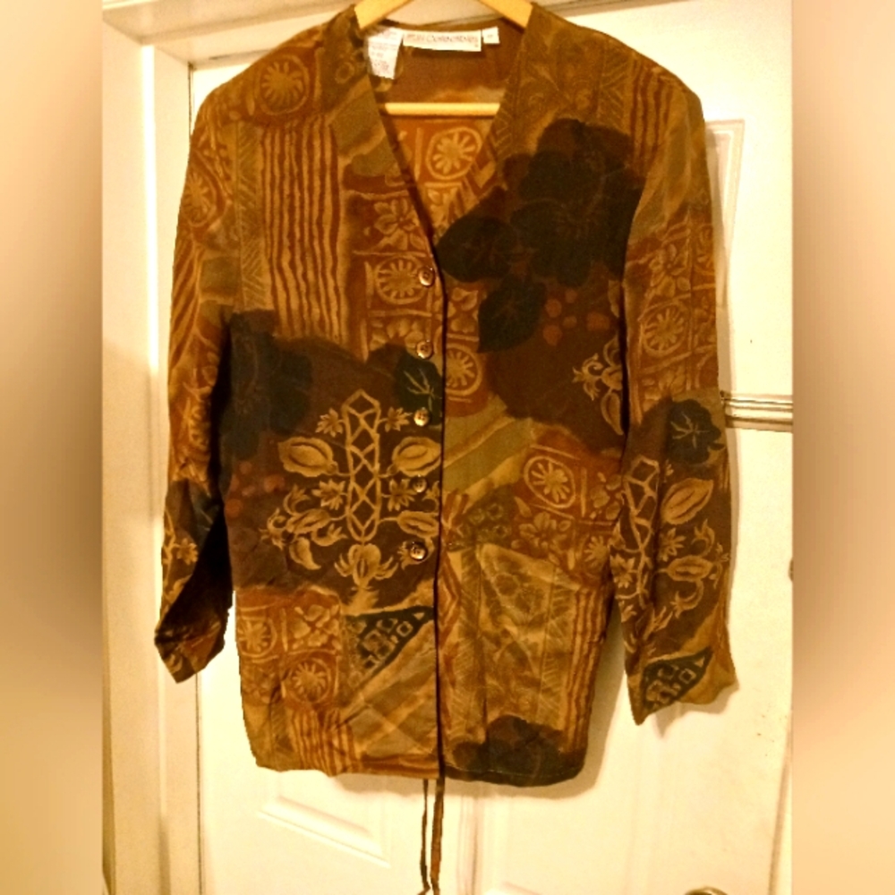 👚JH Collectables Vintage Long Sleeve Top 8P, 100% Polyester,Nice,Gift It.🎁